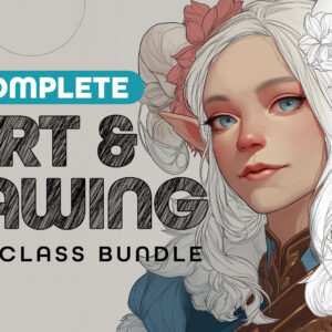 complete art & drawing masterclass bundle (tier 4)